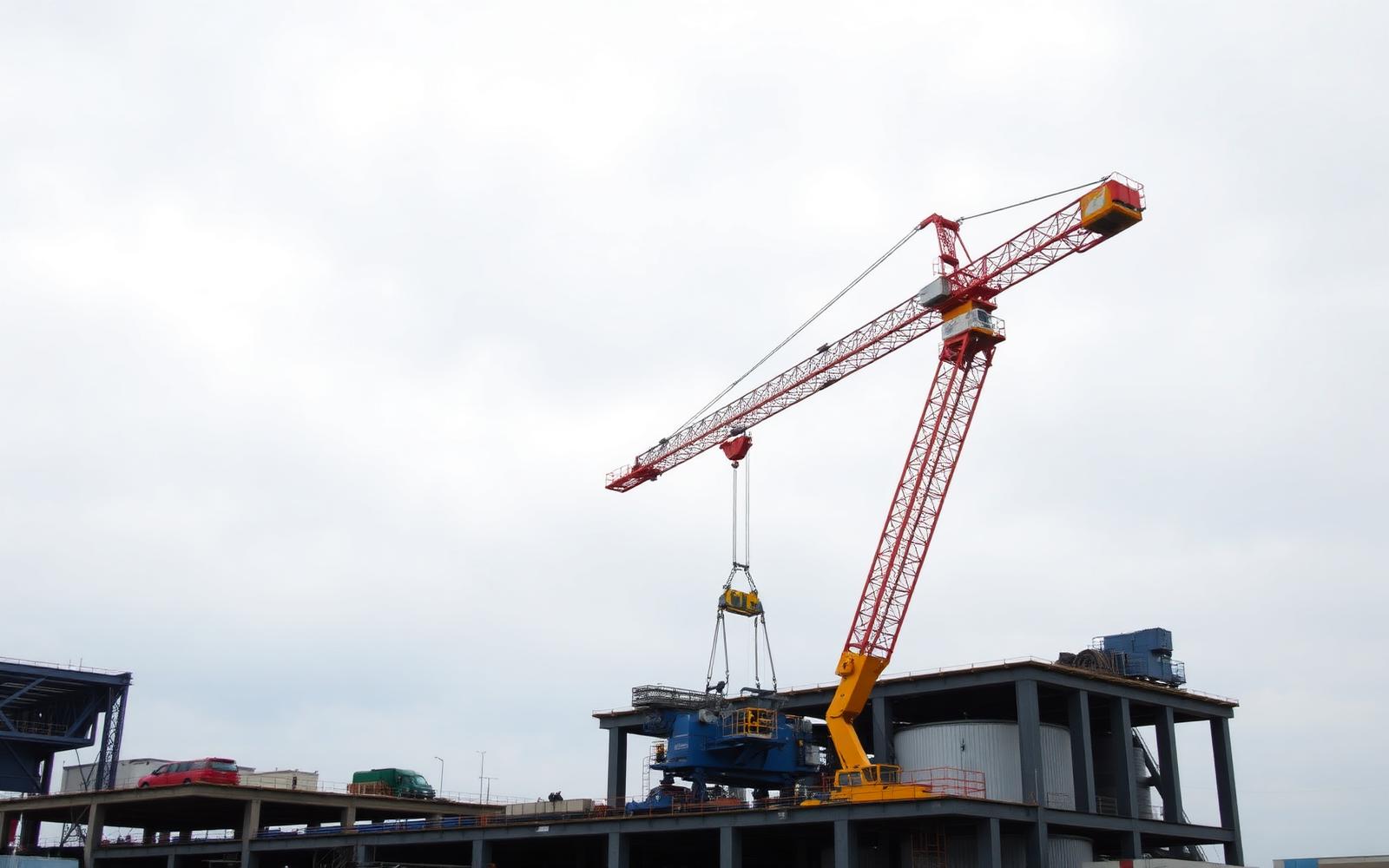 Plant construction site